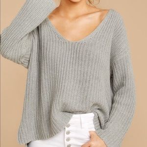 Grey sweater